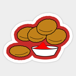Chicken Nuggets Sticker